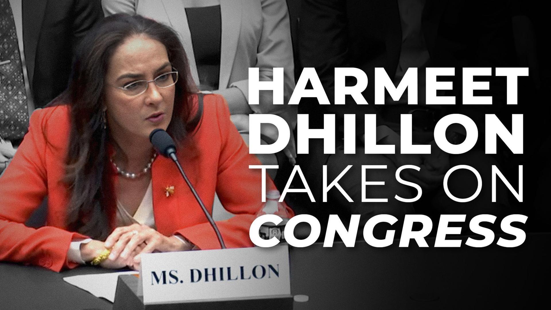 Harmeet Dhillon testifies on Capitol Hill about civil liberties violations during Covid