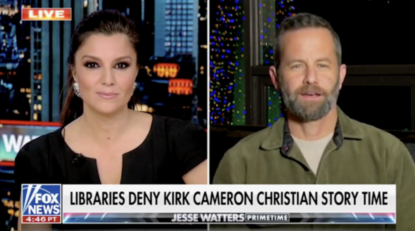 Kirk Cameron on Fox News